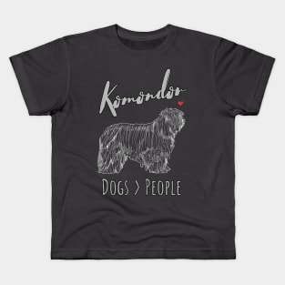 Komondor - Dogs > People Kids T-Shirt